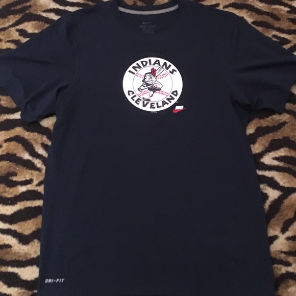 cleveland indians nike shirt
